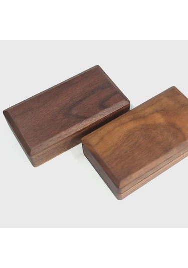 "vintage Çift Madeni Para Hatıra Madalya Saklama Kutusu - Antik Madeni Para Rozetleri İçin Siyah Ceviz Hediye Kutusu" Diğer