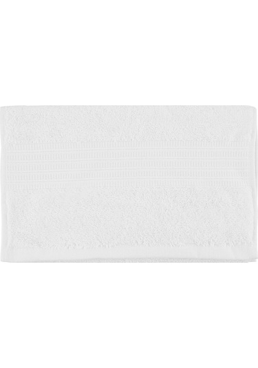 Karaca Home Back To Basic Beyaz Yüz Havlusu 30x50 cm