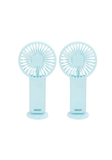 Mini Fan,şarjlı El Vantilatörü Usb Özellikli 19cm