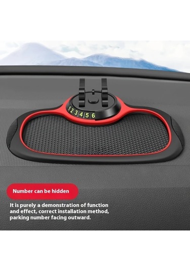 Boatshop1 Evrensel Pvc Araba Anti Kayma Padi 360 Derece Dönen Kırmızı Kuğu Kolu Çok Fonksiyonlu Gösterge Paneli Telefon Tutucu Otopark Plakası Boatshop1 Evrensel Pvc Araba Anti Kayma Padi 360 Derece Dönen Kırmızı Kuğu Kolu Çok Fonksiyonlu Gösterge Paneli Telefon Tutucu Otopark Plakası