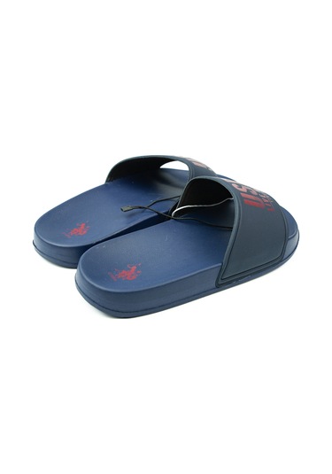 U.s. Polo Assn. Gusty 5fx Lacivert Erkek Terlik Siyah