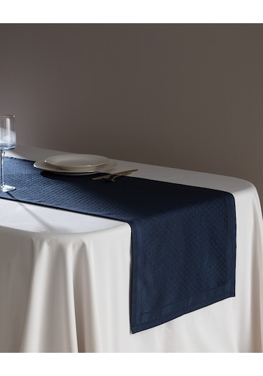 Madame Coco Bourdon Runner - Lacivert - 45x160 Cm 8684427113899 Lacivert