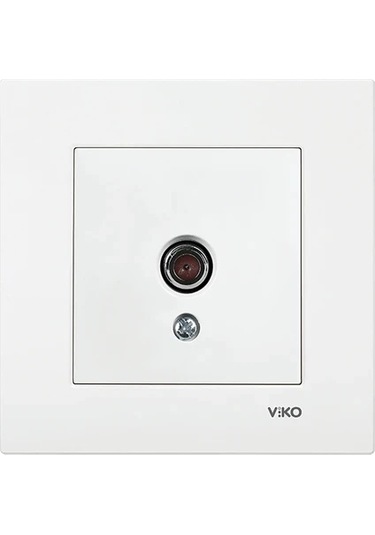 Viko Karre Tv-radyo Prizi Dirençsiz Mekanizma Çerçeve Dahil