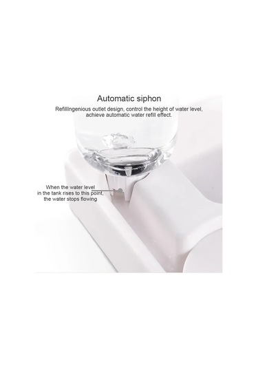 Jıalan Besleme Kedi Malzemeleri Yiyecek Kasesi Otomatik Su