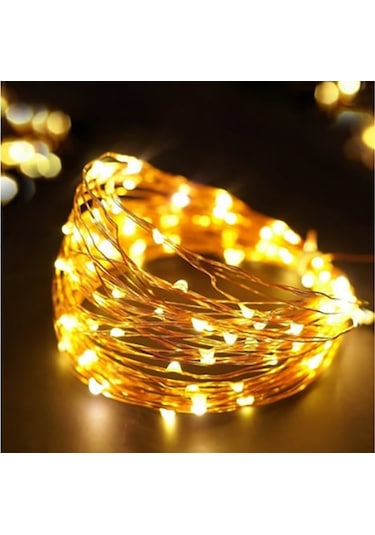 Simaavize 10m Kumandalı Gün Işığı Peri Led