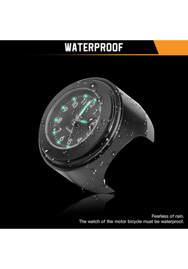 Evrensel Motosiklet Gidon Metre Bisiklet Saat Motosikletler K20473-2