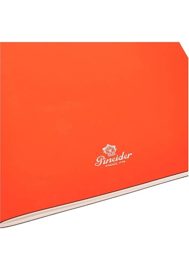 Pineider Defter Jazz 21x27 Cm Turuncu Cql10qul01l039 Kırmızı