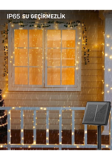 Miletus Peri Led Güneş Enerjili Bahçe Lambası 20 M