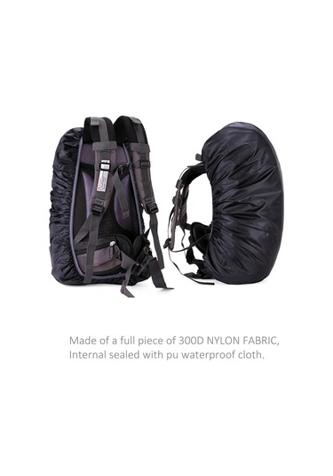 Sırt Çantası Yağmur Kapağı 2 Pcs Yürüyüş, Kamp 90 120l Yeşil İçin Sırt Çantası Yağmur Kapağı Yeşil