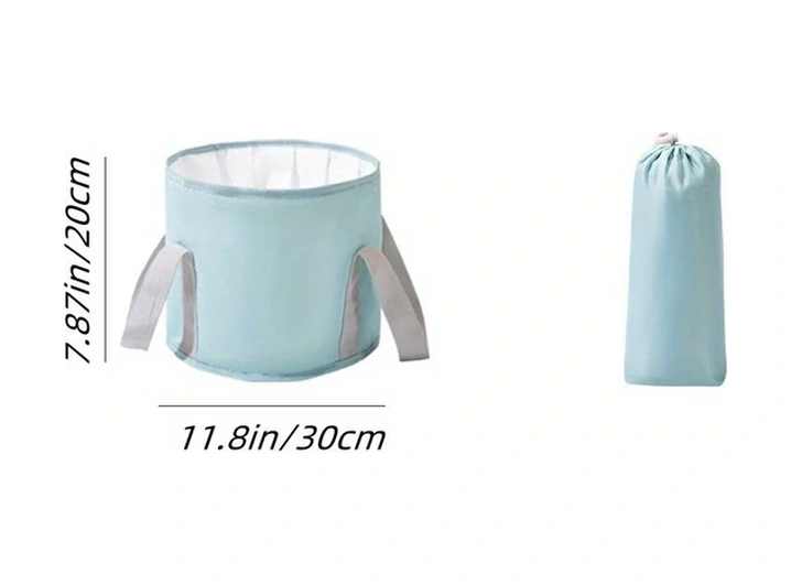 Topshop1 Katlanır Portakal Pembe 5 Kat Yalıtımlı Ayak Küveti - Seyahat & Kamp