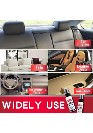 Ranyeek Araç İç Dizayn Temizleyici, Multifonksiyonel Köpük Temizleyici, Mikrofiber Ve Deri Bakımı, 50ml - Derinlemesine Temizleme Ve Besleme