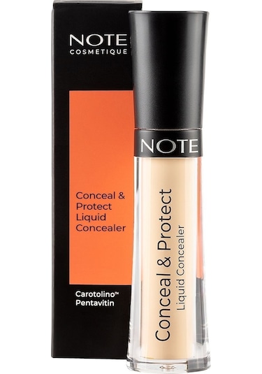 Note Cosmetique Conceal & Protect Concealer Likit Göz Altı Kapatıcısı - 02 Sand
