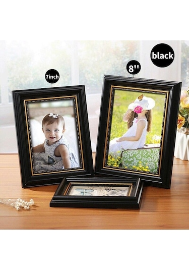 Beyaz 1 Adet Avrupa Tarzı Reçine Fotoğraf Çerçevesi Dikdörtgen Resim Çerçeveleri Oturma Odası Masa Üstü Süsleme Ev Dekorasyon Square 9.9cm X 9.9cm