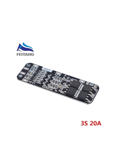 18650 Ve 26650 Pil İçin 3S Bms Şarj Devresi N11.673