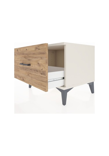 Hyperion Komodin Tek Çekmeceli 60x44x48 Aytaşı-çam Aytaşı