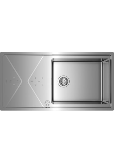 Teka Brooklyn 60 M- x p 1B 1D - Ankastre/Tezgaha Sıfır - Paslanmaz Çelik - 98 CM - 115100023