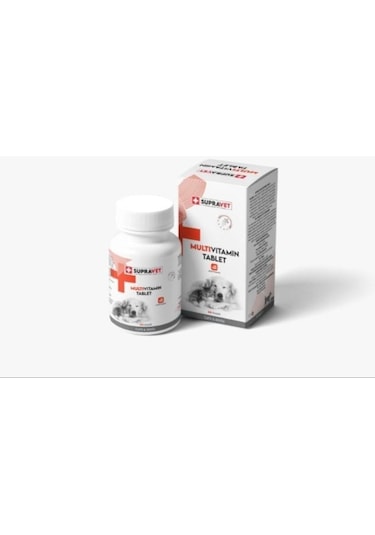 Supravet Kedi Ve Köpekler İçin Multivitamin Tablet 75 Adet