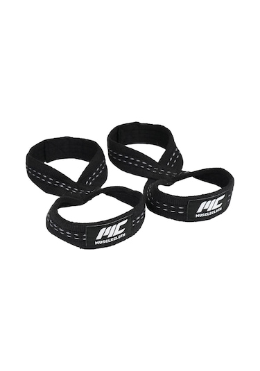 Musclecloth 8 Loop Lifting Straps Siyah