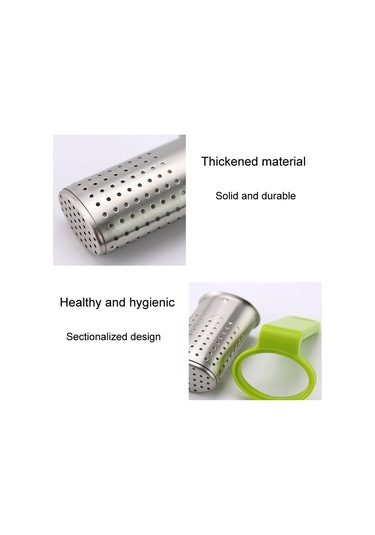 Sones Ev Paslanmaz Çelik Çay Süzgeci Basit Ve Taşınabilir Çay Filtresi Mavi