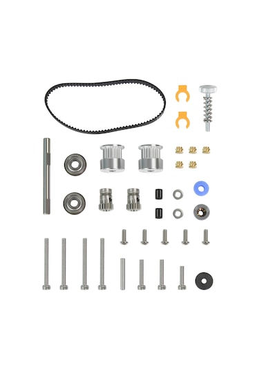 İki Ağaç Voron M4 Extruder Çift Değiştirme Seti Çok Renkli