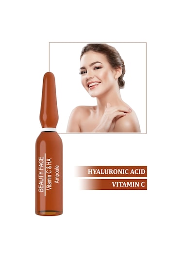 Beauty Face Vitamin C Ha Ampul Serum 6 x 2 ML