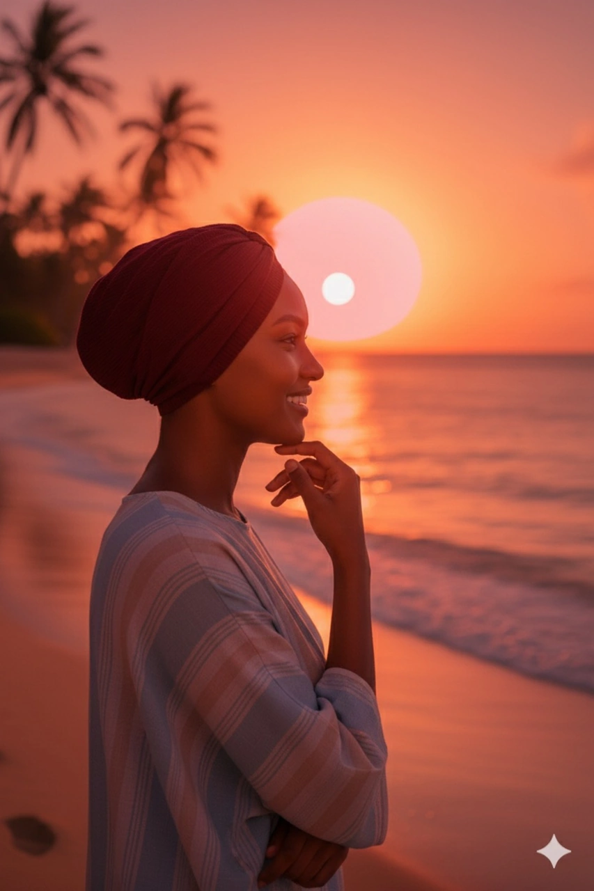 Pamuklu Bantlı Çapraz Astarlı Bordo Hazır Türban Tesettür Havuz Bonesi Bordo