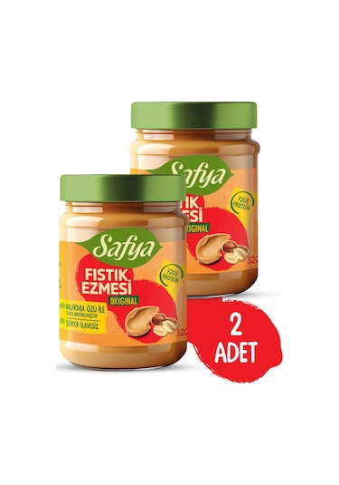 Safya Original Fıstık Ezmesi 320 Gr X 2 Adet