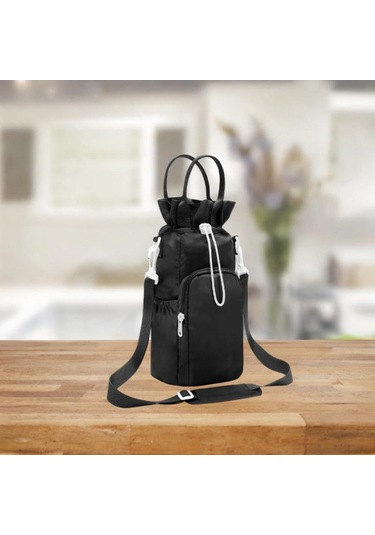 Suntek Su Şişesi Taşıyıcı Dış Hava Aktiviteleri İçin Siyah