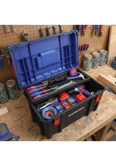 Workpro Wp283031 38lt 56x34x33cm Kilitli Profesyonel Takım Çanta