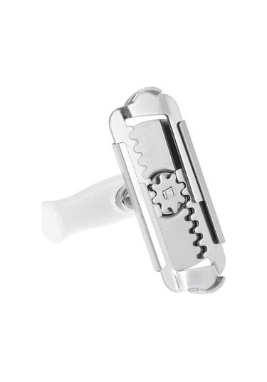 Pazly Paslanmaz Çelik Kavanoz Açacağı - 2,5-10 Cm Ayarlanabilir, Kolay Açma, Gümüş 99 Karakter Gümüş