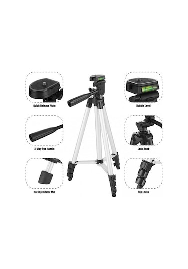 150 Cm Tripod Cep Telefonu Kamera Tripodu Tripot Çanta