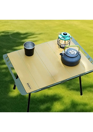 Homyl Kamp Masa Matı Katlanır Silikon Örtüsü Barbekü Haki Haki Çok Renkli