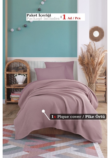 Ecocel Pike Örtü Junior 140x230cm Karde Mürdüm Mürdüm