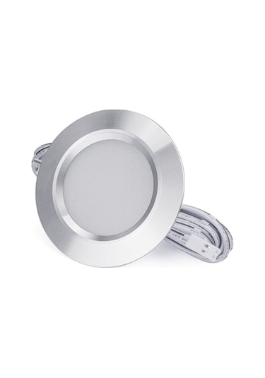 Novahub Ultra İnce Gömme Led Aydınlatma, 3w 300lm, 3 Renk Seçeneği, 70mm Beyaz Led Beyaz