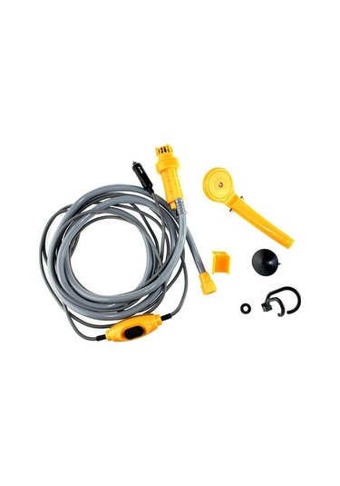 Besthome1 Portatif Kamp Duş Seti, Su Pompalı 12v, 6m Sigaralı Kablo