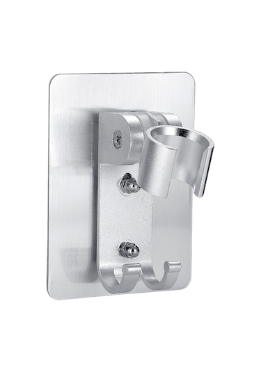 Banyo Yapışkan Ayarlanabilir Duvara Monte Duş Tutucu