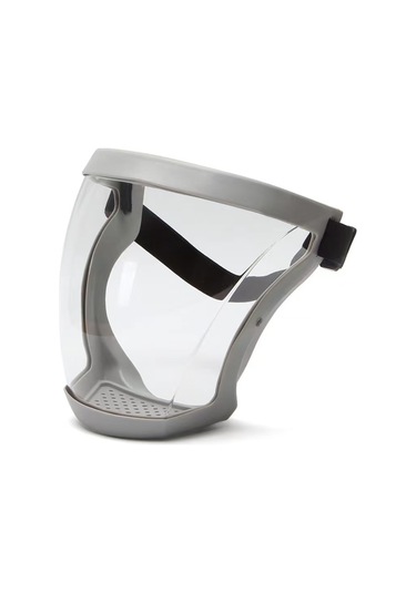 Toz Geçirmez Tam Yüz Koruyucu Maske Kaynak Kesme Ve Zımparalama Maskesi Gray
