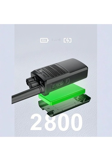 Yunboo T1 Profesyonel 16 Kanallı Şarj Edilebilir El Telsizi - 400-470mhz Fm İki Yönlü İletişim