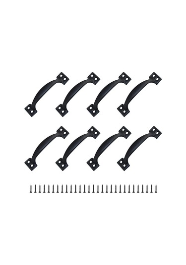 10 Adet Çinko Alaşımlı Rustik Merkez Mesafeli Mobilya Topuzu Kapı Kolu Kulpu 120mm