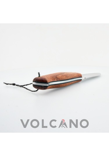 Pyro N690 Böhler Stablize Ahşap Paslanmaz Avcı Kampçı Bıçağı