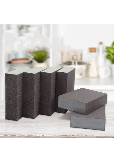 Ahşap, Mobilya, Seramik Ve Hobi Için Takoz Sünger Zımpara 100 Kum