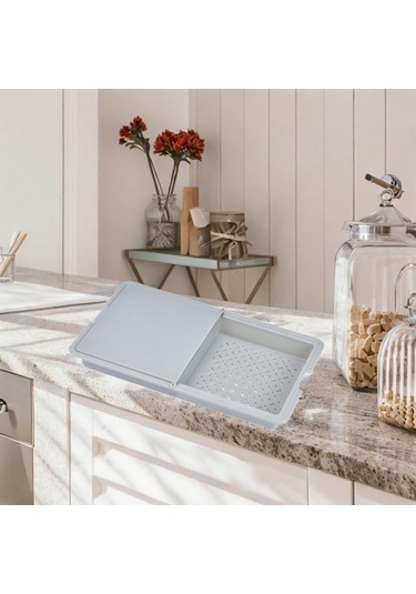 Suntek Magideal Kesme Doğrama Tahtası Yerden Tasarruf Edin Gri