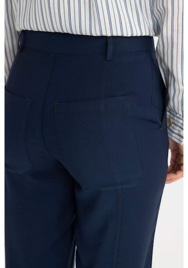 DeFacto Esnek Belli Basic Düz Modal Harem Pantolon C4529AX24SMNV248 Lacivert DeFacto Esnek Belli Basic Düz Modal Harem Pantolon C4529AX24SMNV248 Lacivert