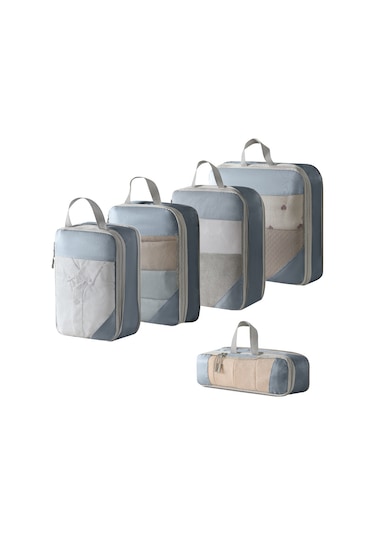 Tangshopping Seyahat Sıkıştırma Ağ Depolama Kitigri 5 Parçalı Takım Diğer