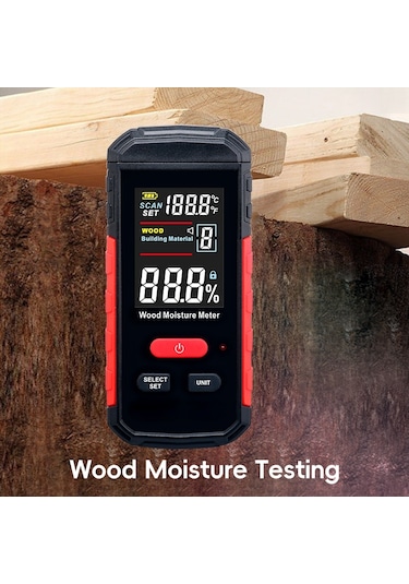 Wintact Wt635 10 Vitesli Ahşap Nem Ölçer