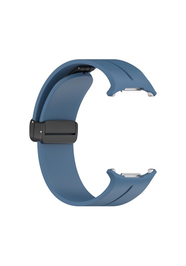 Samsung Galaxy Watch 7 Ultra 47mm Uyumlu Manyetik Mıknatıslı Band Silikon Kordon Kayış