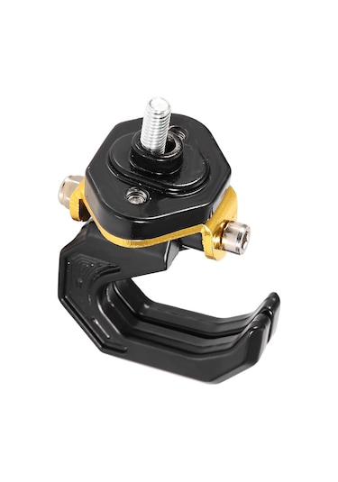 Lemestar Motosiklet Alüminyum Çift Destekli Kanca - Çelik Dayanıklı, Korumalı, Kask Çantası Asma Fonksiyonu, Tek/çift Kanca Ayarlanabilir Diğer