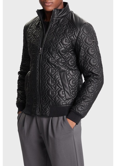 Guess Erkek Ceket M5bl2e W1050 Jblk Siyah Siyah