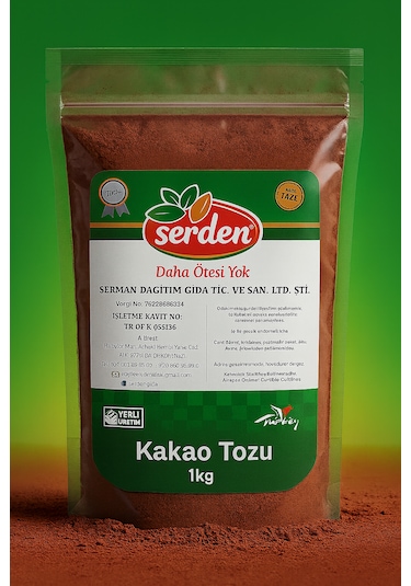 Serden Ham Kakao Toz Sütlü 1kg