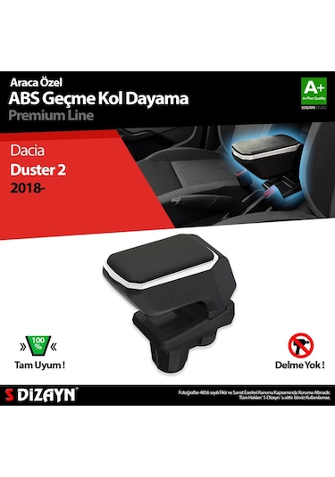 S-dizayn Dacia Duster 2 Kol Dayama Kolçak Geçmeli Abs Gri 2018-2023